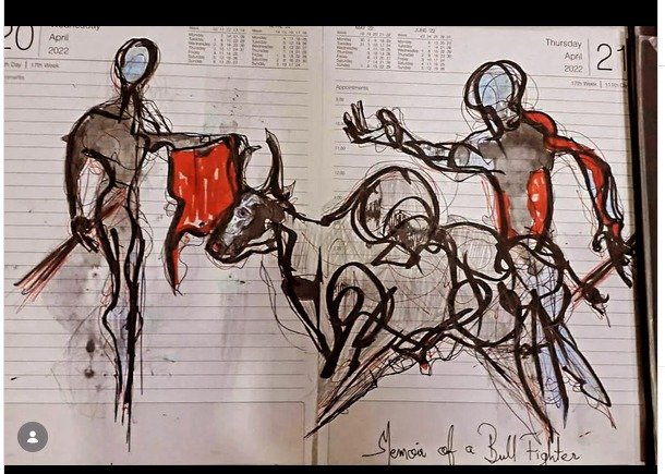 Glimpse of an Artist’s Sketchbook